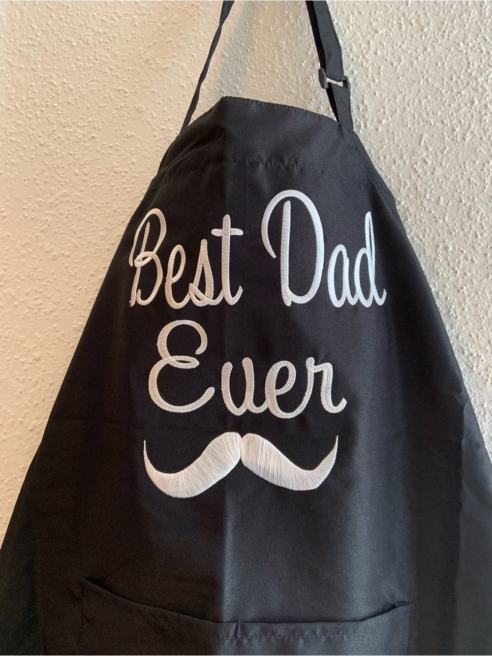 Father’s Day gifts Best Dad Ever Black Apron for Men